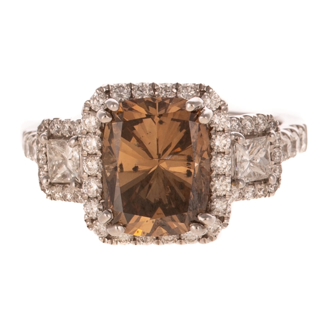 A 3.00 ct Cognac Diamond Ring in 18K (1 of 5)