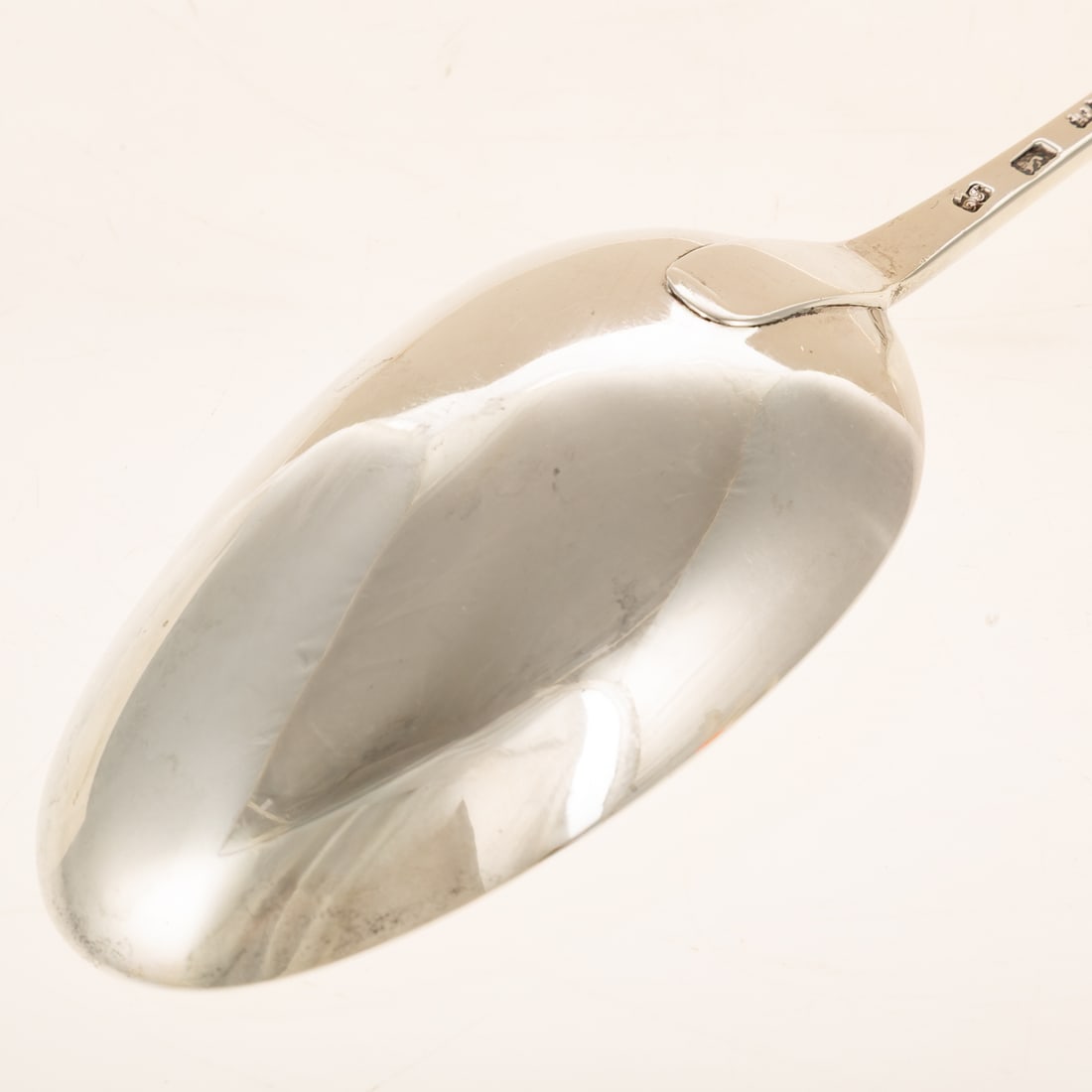 George II Silver Stuffing Spoon - 3