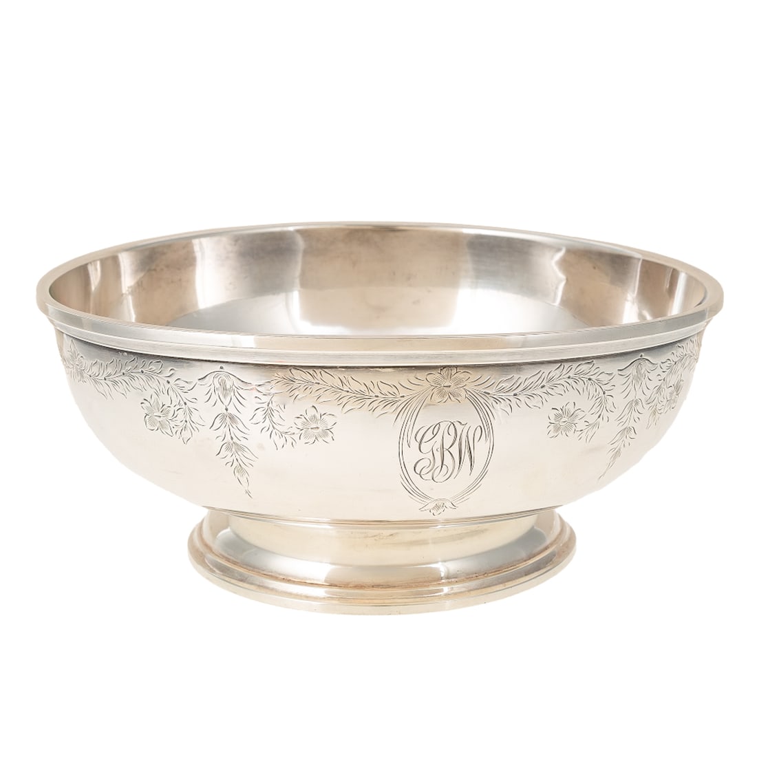 S Kirk & Son Sterling "Primrose" Fruit/Flower Bowl (1 of 4)