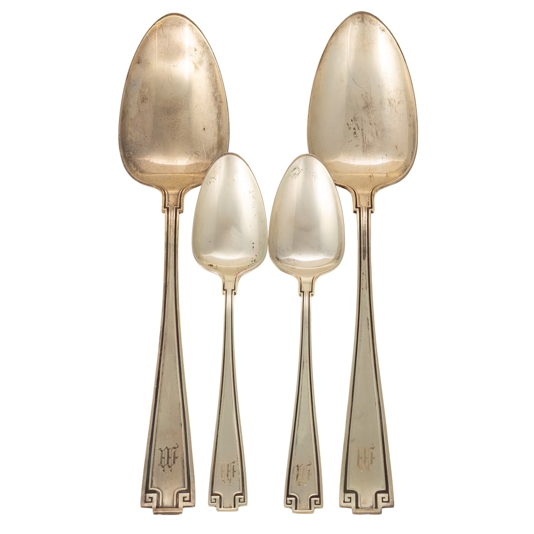 Collection of Gorham Sterling "Etruscan" Spoons (1 of 4)