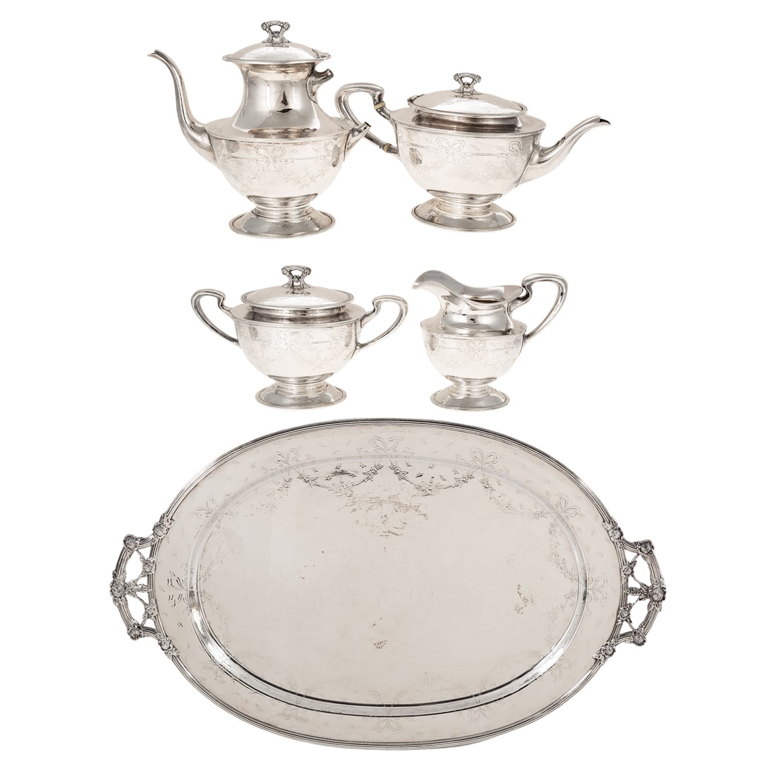 Graff, Washbourne & Dunn Sterling Tea & Coffee Set (1 of 7)
