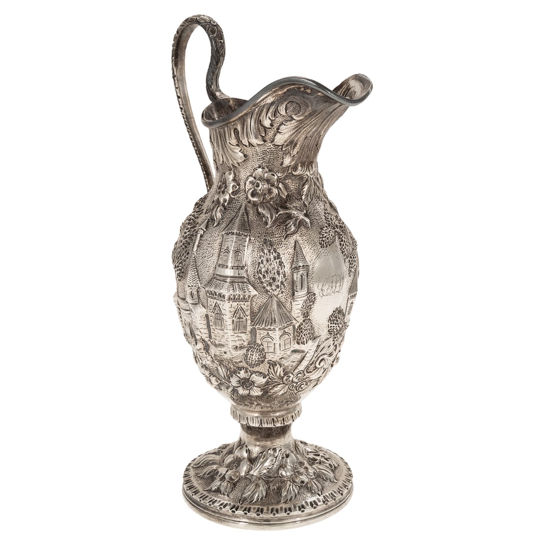 S Kirk & Son Coin Silver Cream Jug (1 of 4)