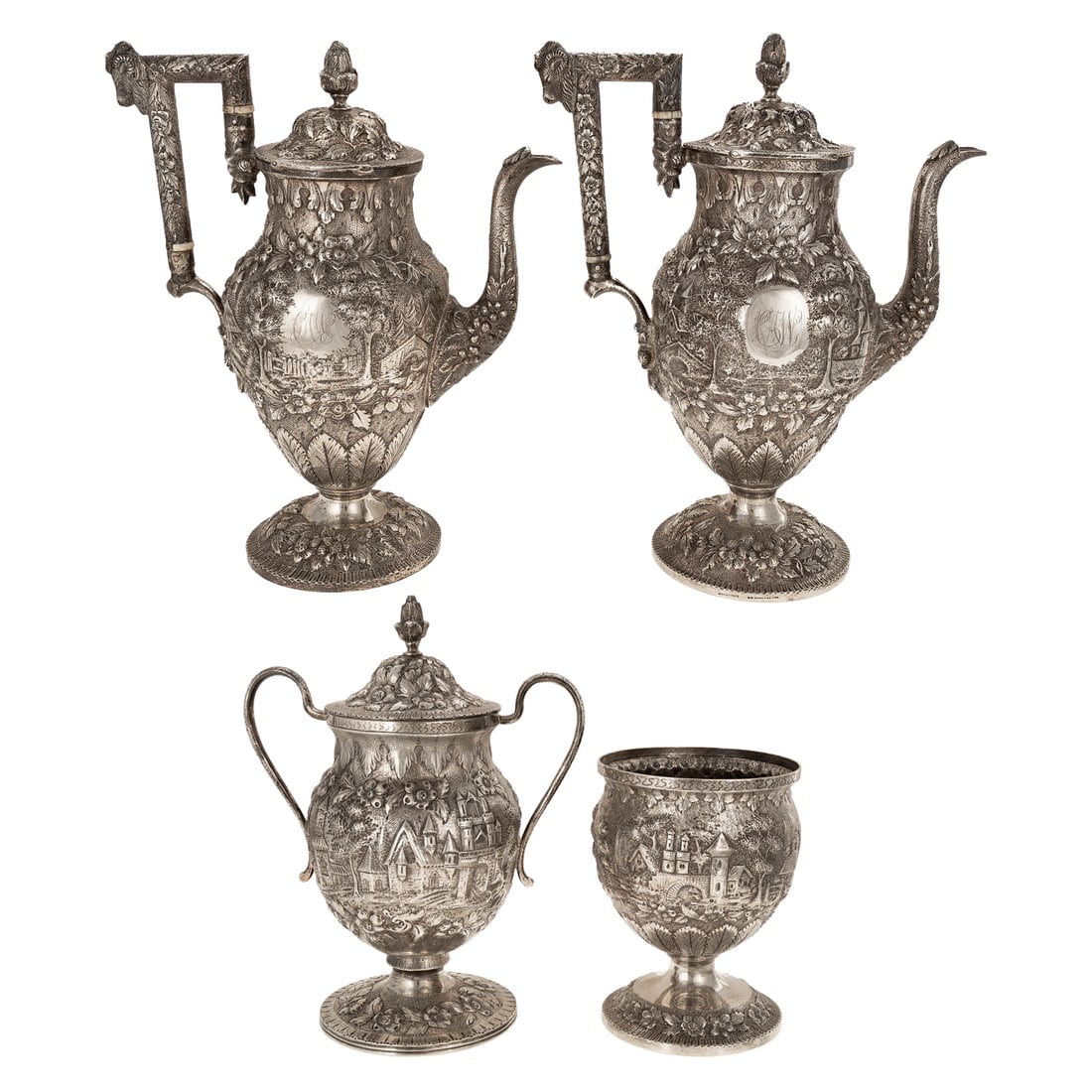 P.B. Sadtler & Sons Sterling "Landscape" Service (1 of 5)