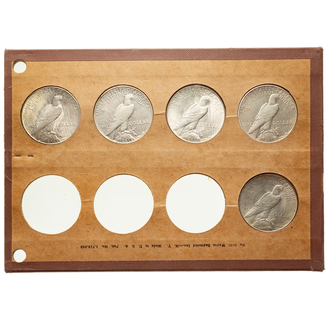 The Last Five Peace Dollar Issues - 2