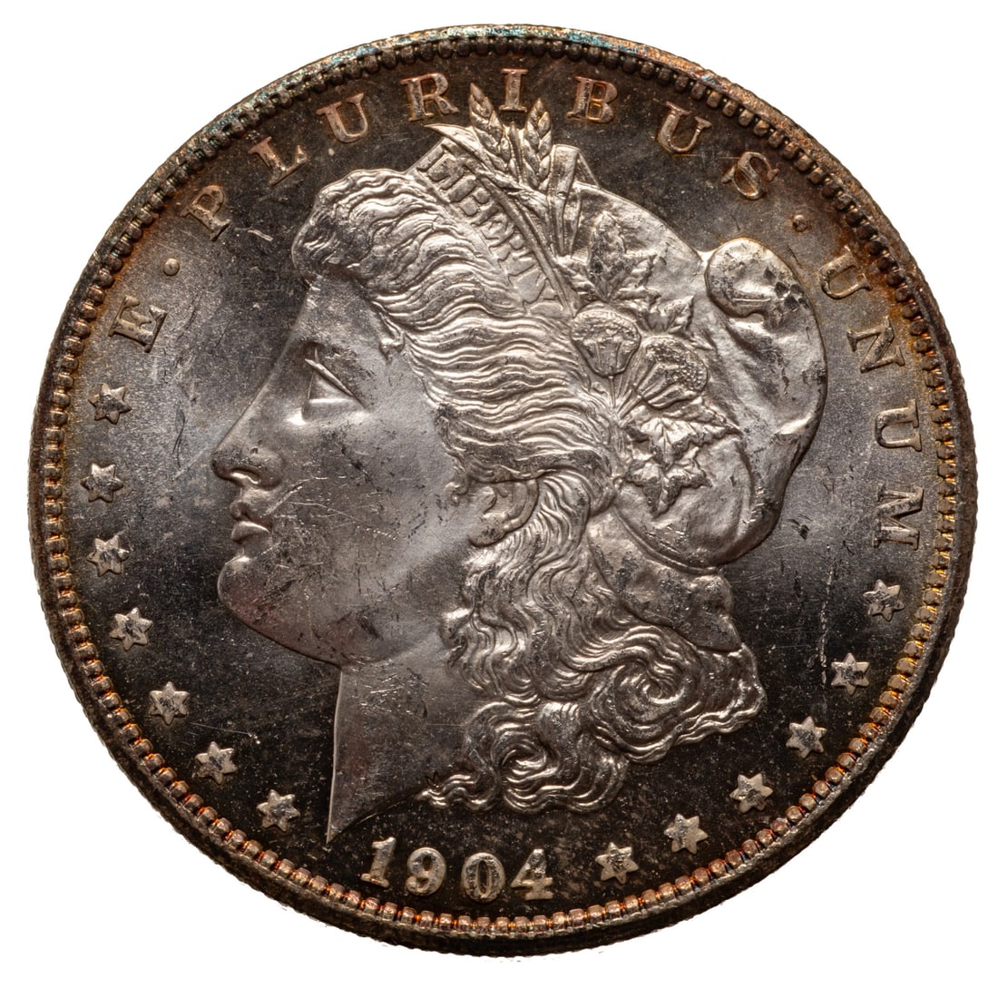 Five Nice Morgan Dollars - 10