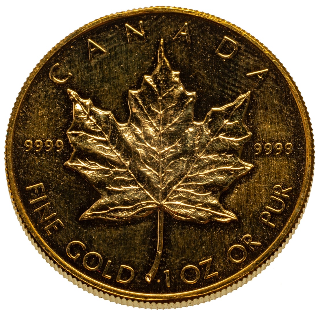 1986 1 oz Gold Maple Leaf - 2