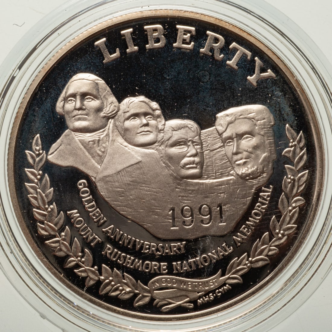 1991 Three Coin Proof Set - Mt. Rushmore - 2