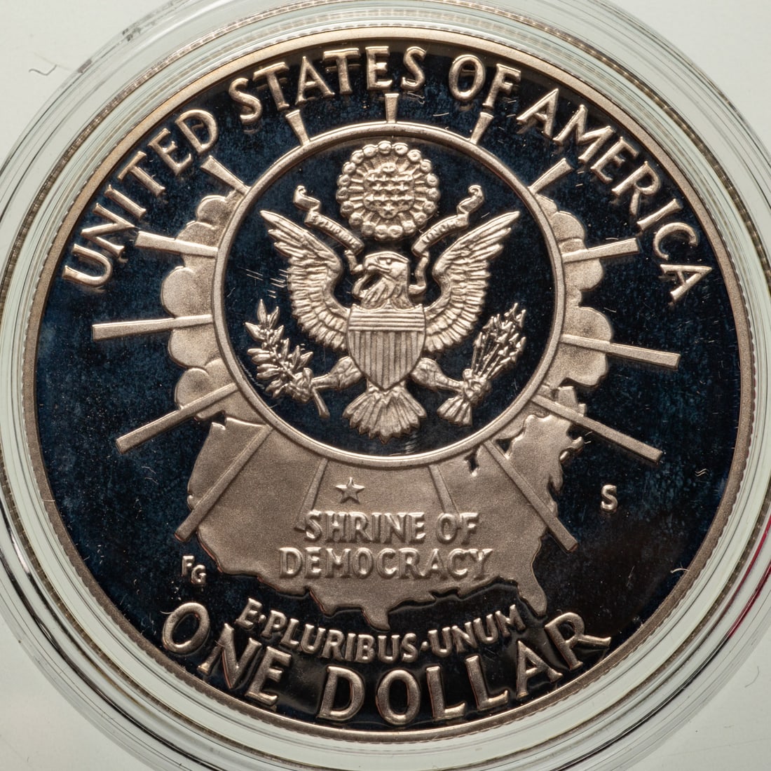 1991 Three Coin Proof Set - Mt. Rushmore - 3