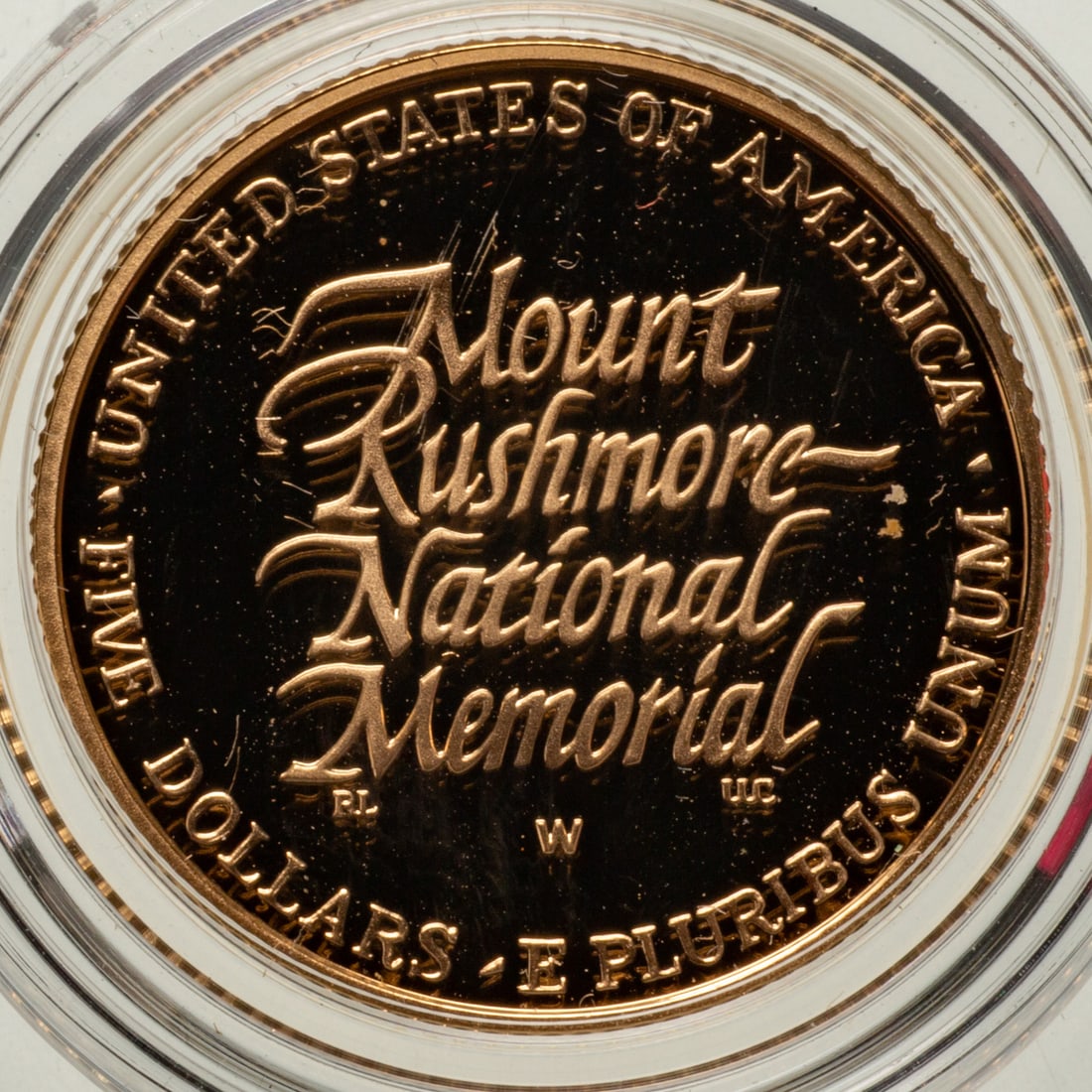 1991 Three Coin Proof Set - Mt. Rushmore - 5