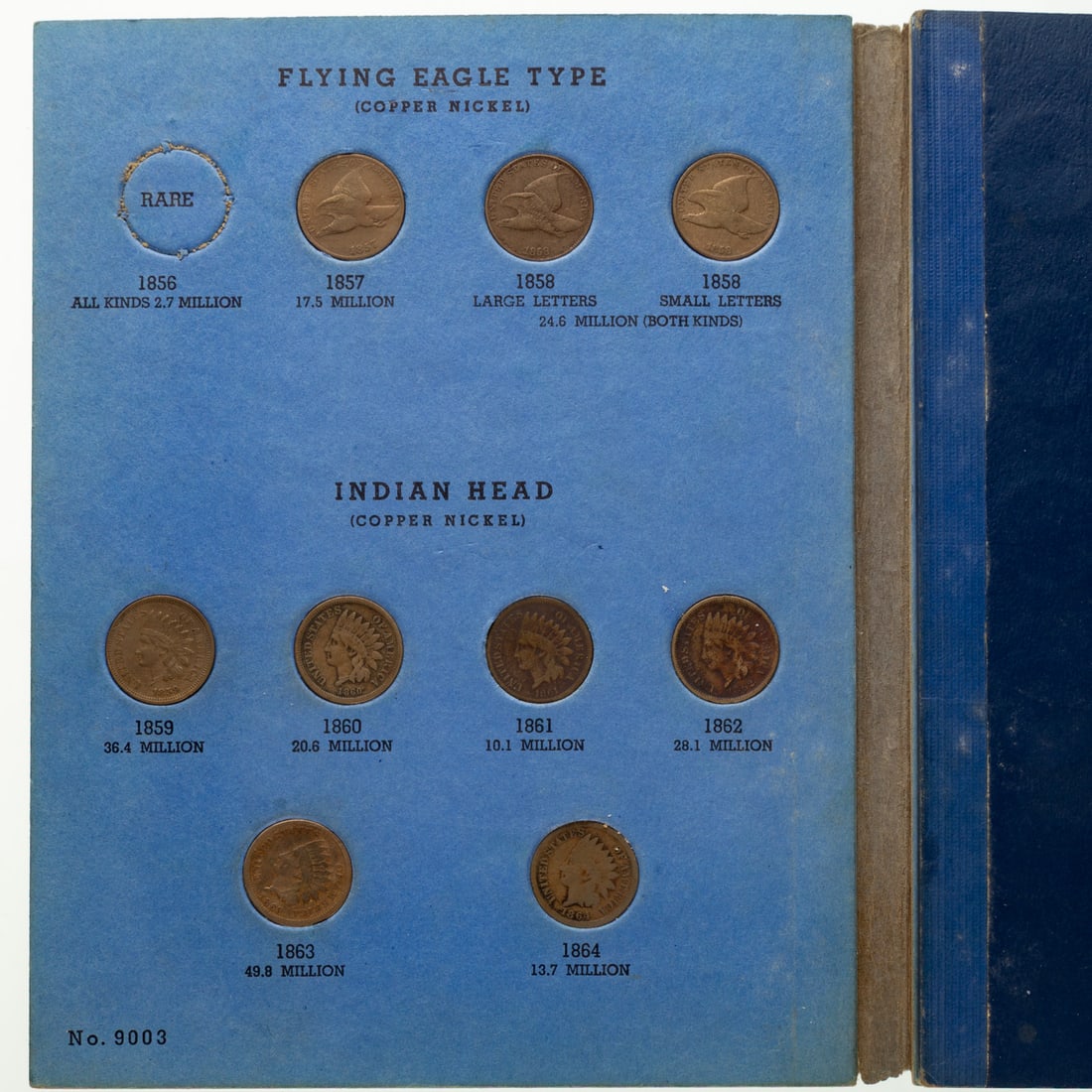 Flying Eagle & Indian Set - 2
