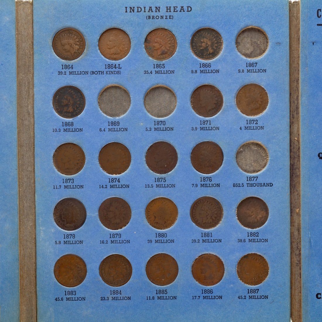 Flying Eagle & Indian Set - 3