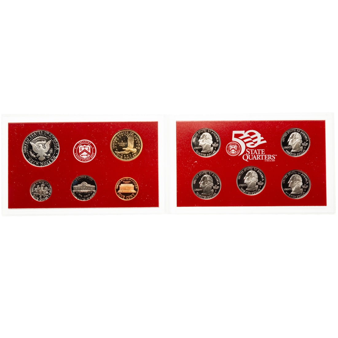 Nine Silver Proof Sets, 2003-2006 - 3
