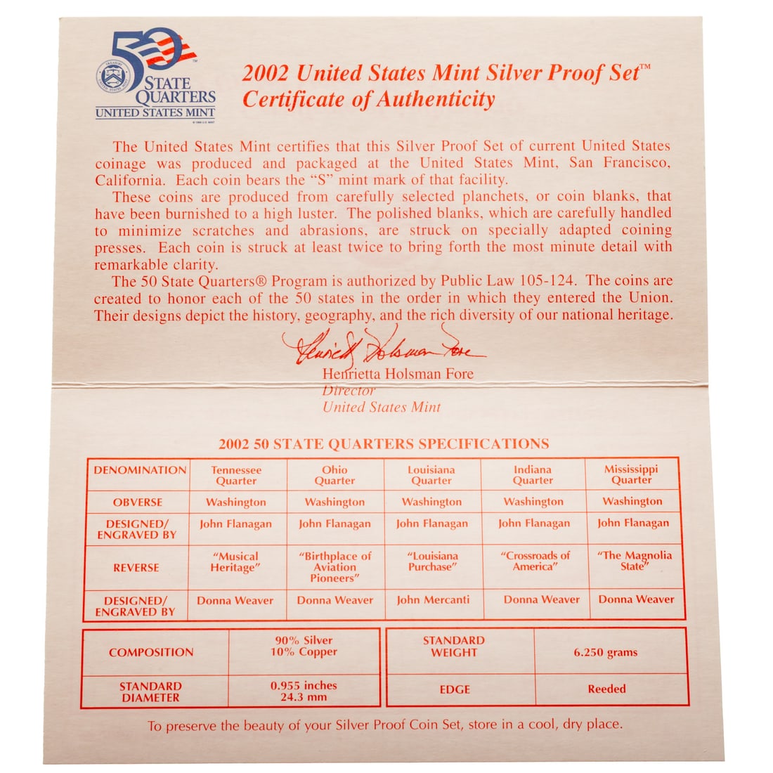 Nine Silver Proof Sets, 2003-2006 - 4