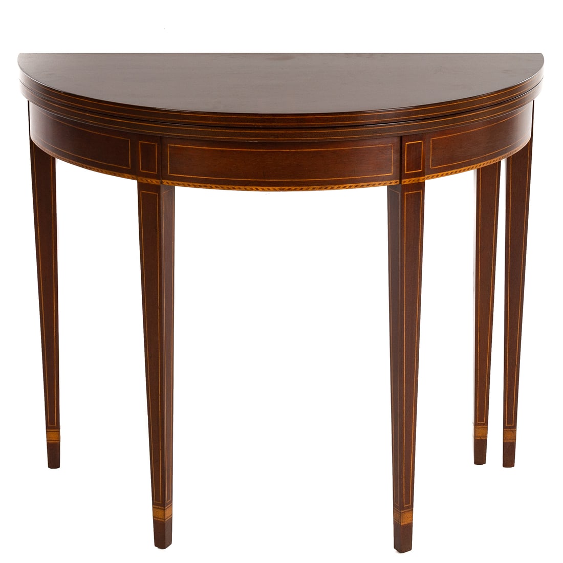 Kittinger Inlaid Mahogany Games Table (1 of 3)