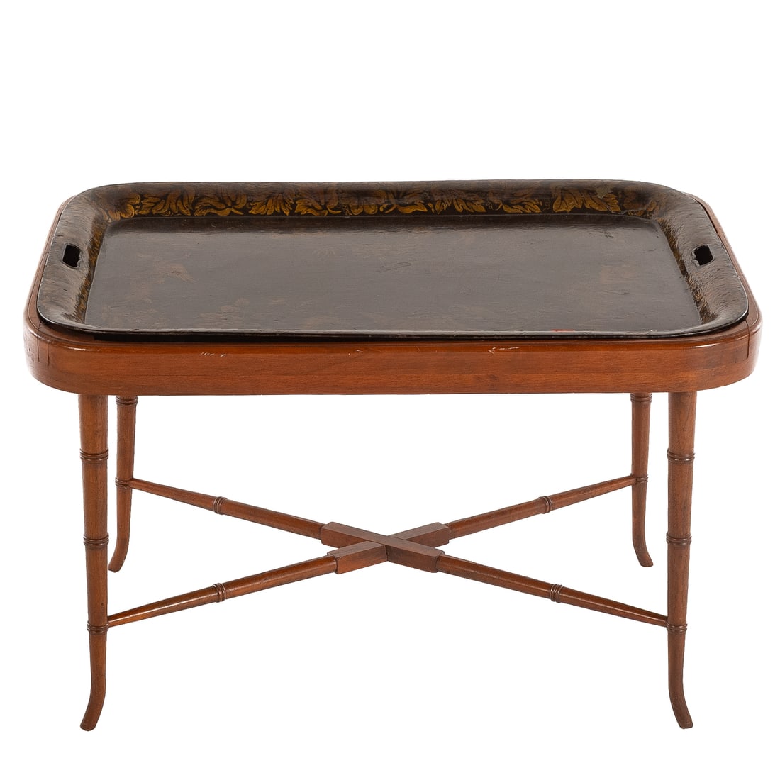 Edwardian Style Tray Top Coffee Table (1 of 6)