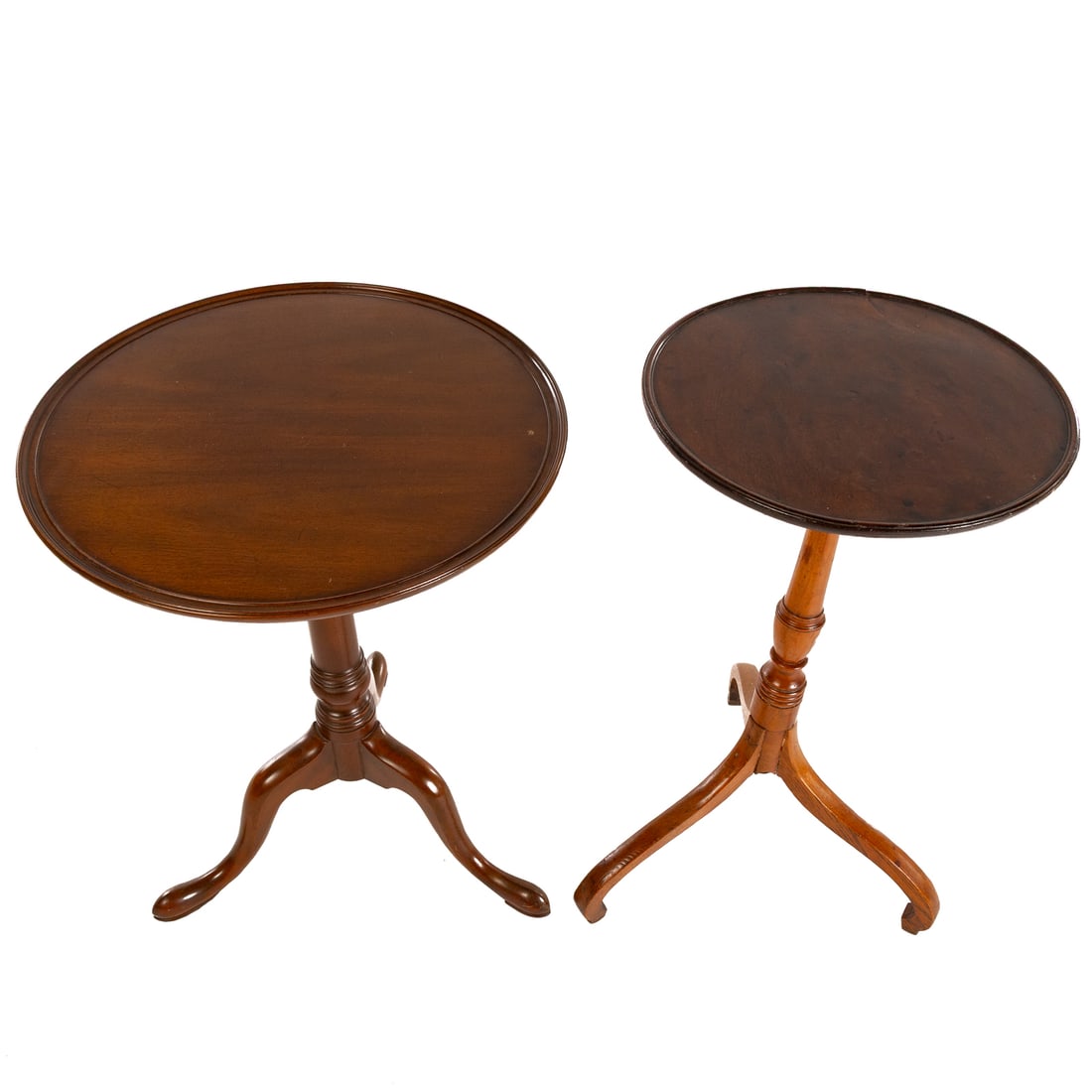 Two Mahogany Candlestands - 2