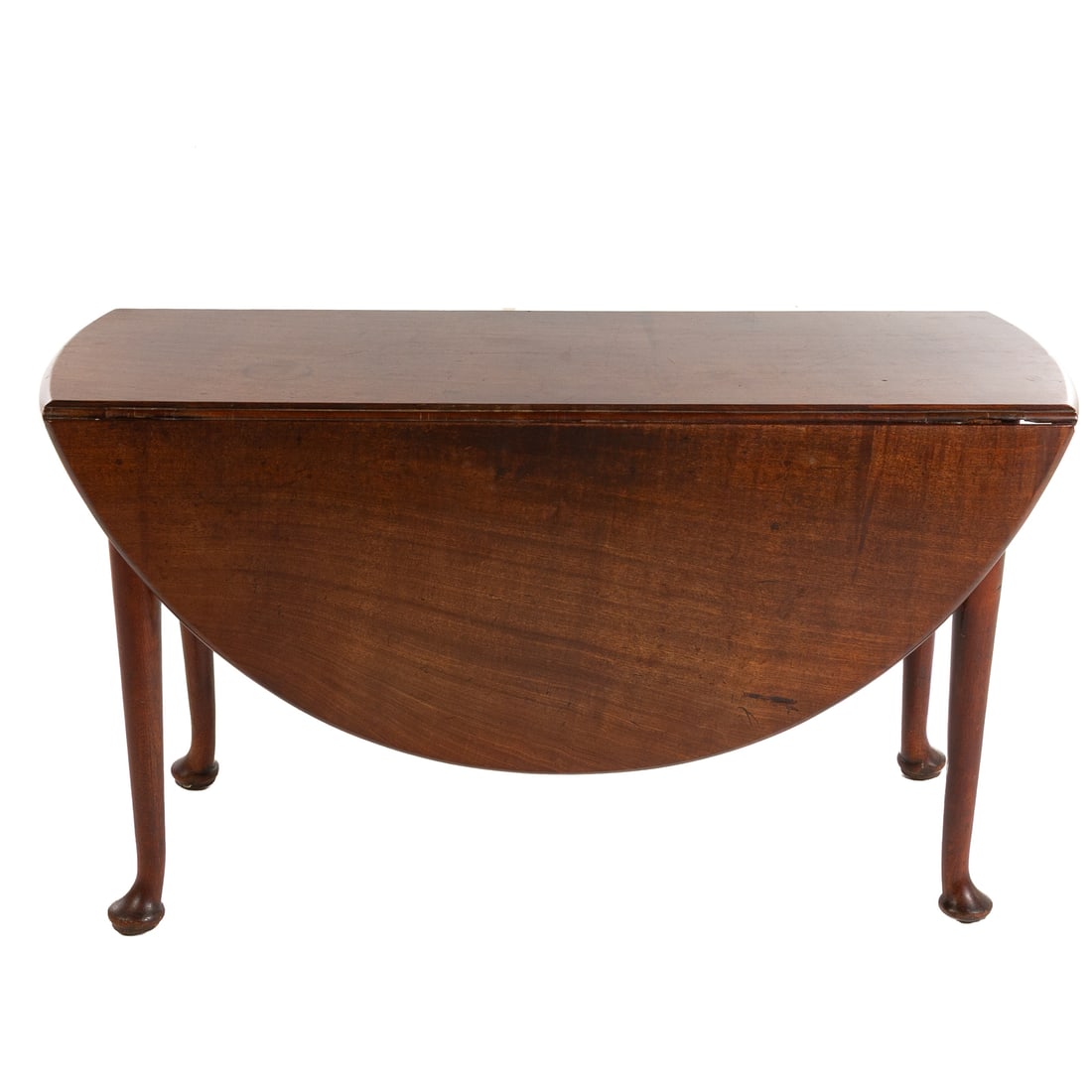 Queen Anne Oval Drop Leaf Table (1 of 3)