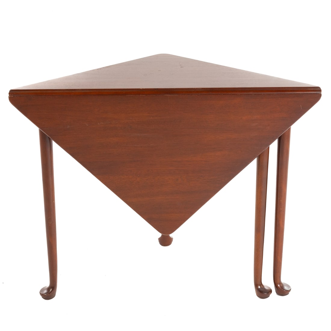 Mahogany Queen Anne Style Handkerchief Table (1 of 4)