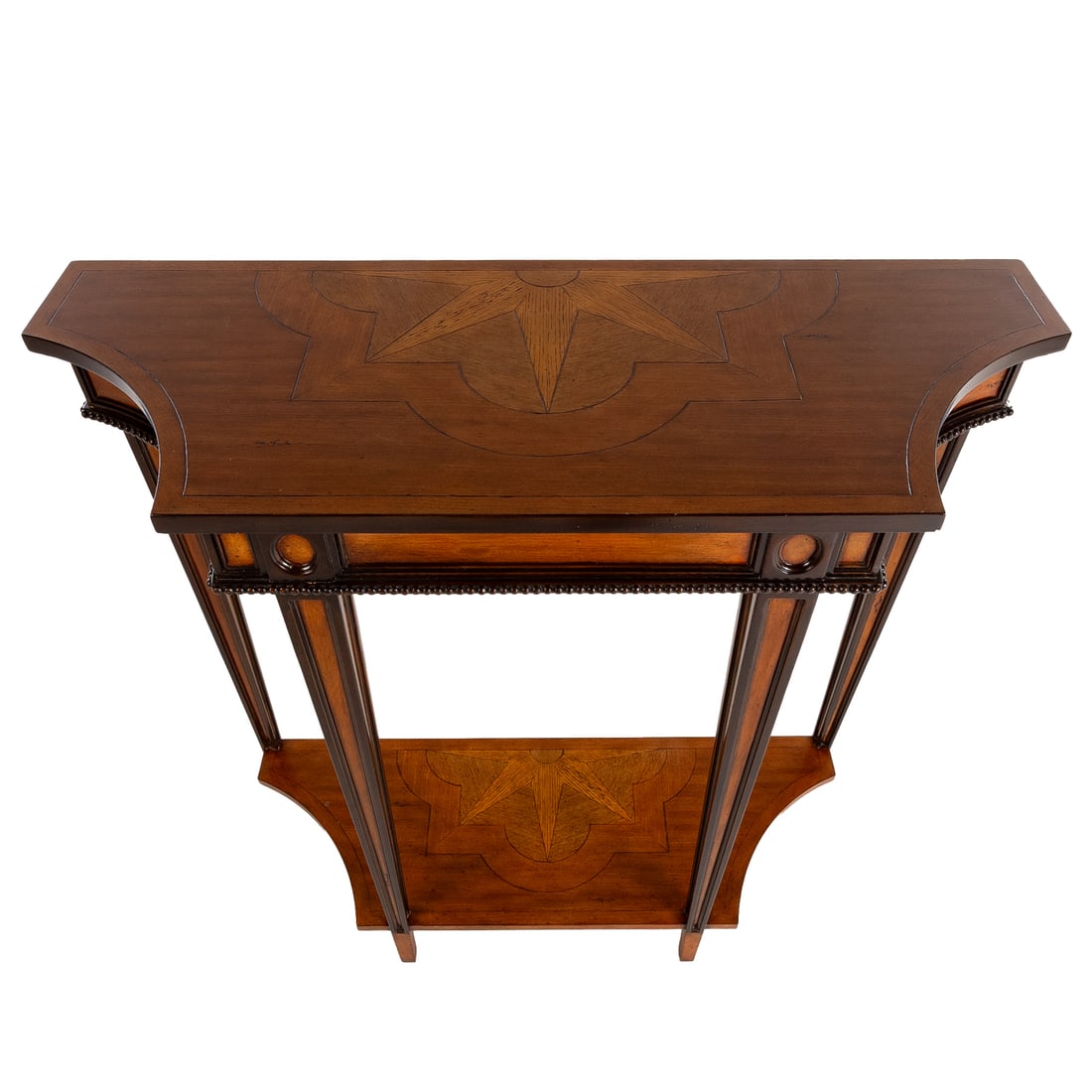 Theodore Alexander Mixed Wood Console Table - 2