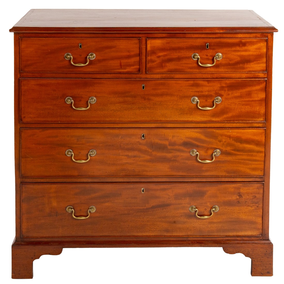 Federal Inlaid Mahogany Chest (1 of 5)