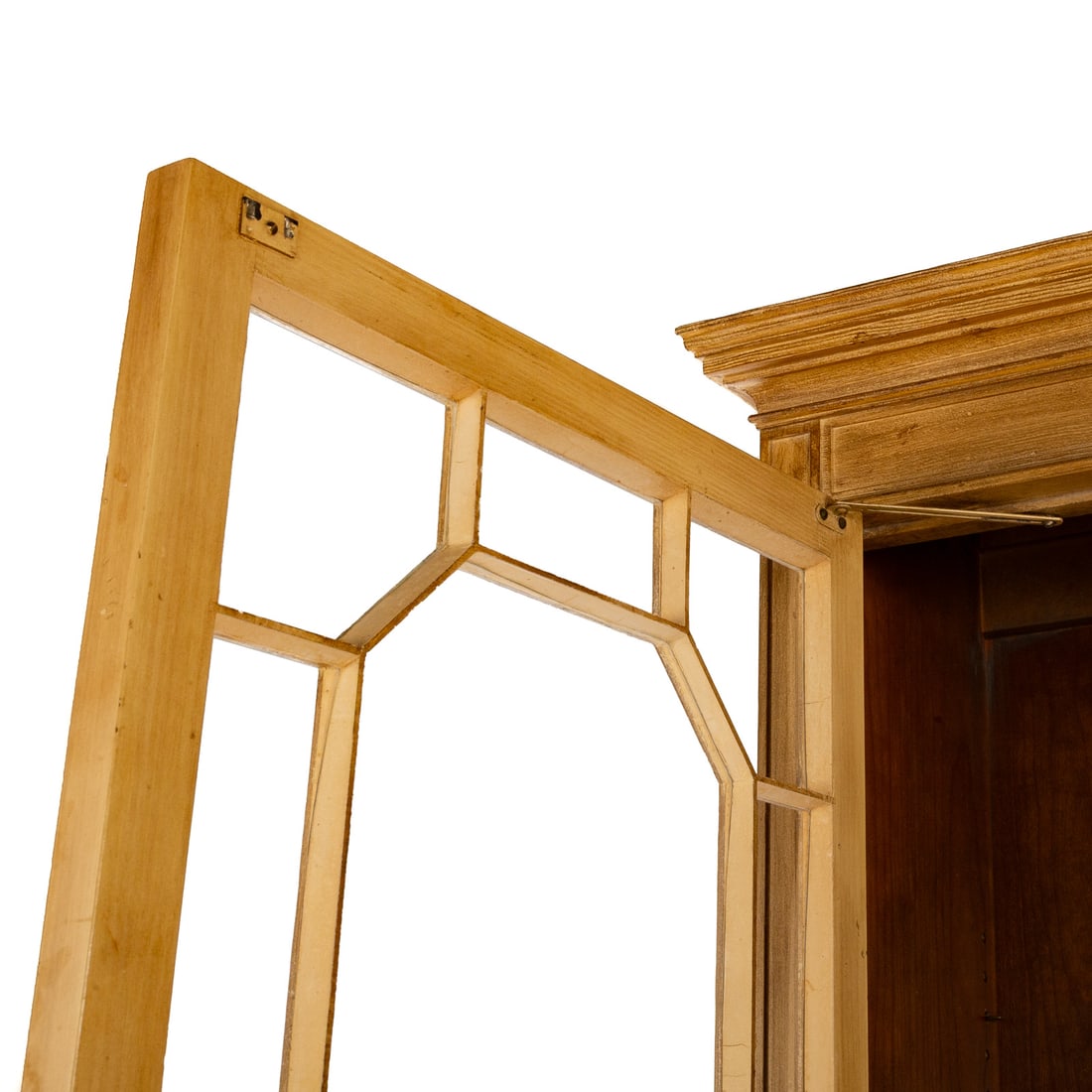 George III Style Bleached Pine Breakfront - 2