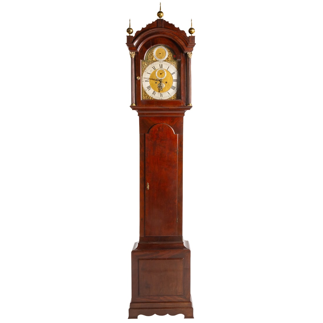 Mahogany Tall Case Clock, Henry Biddle, London (1 of 7)