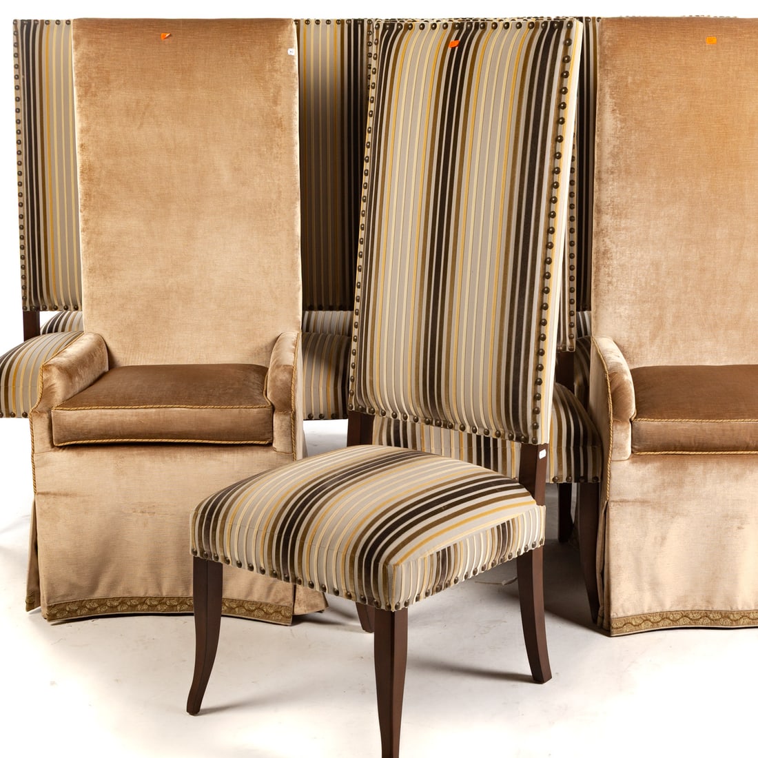 Edward Ferrell /Lewis Mittman Dining Table Set - 6