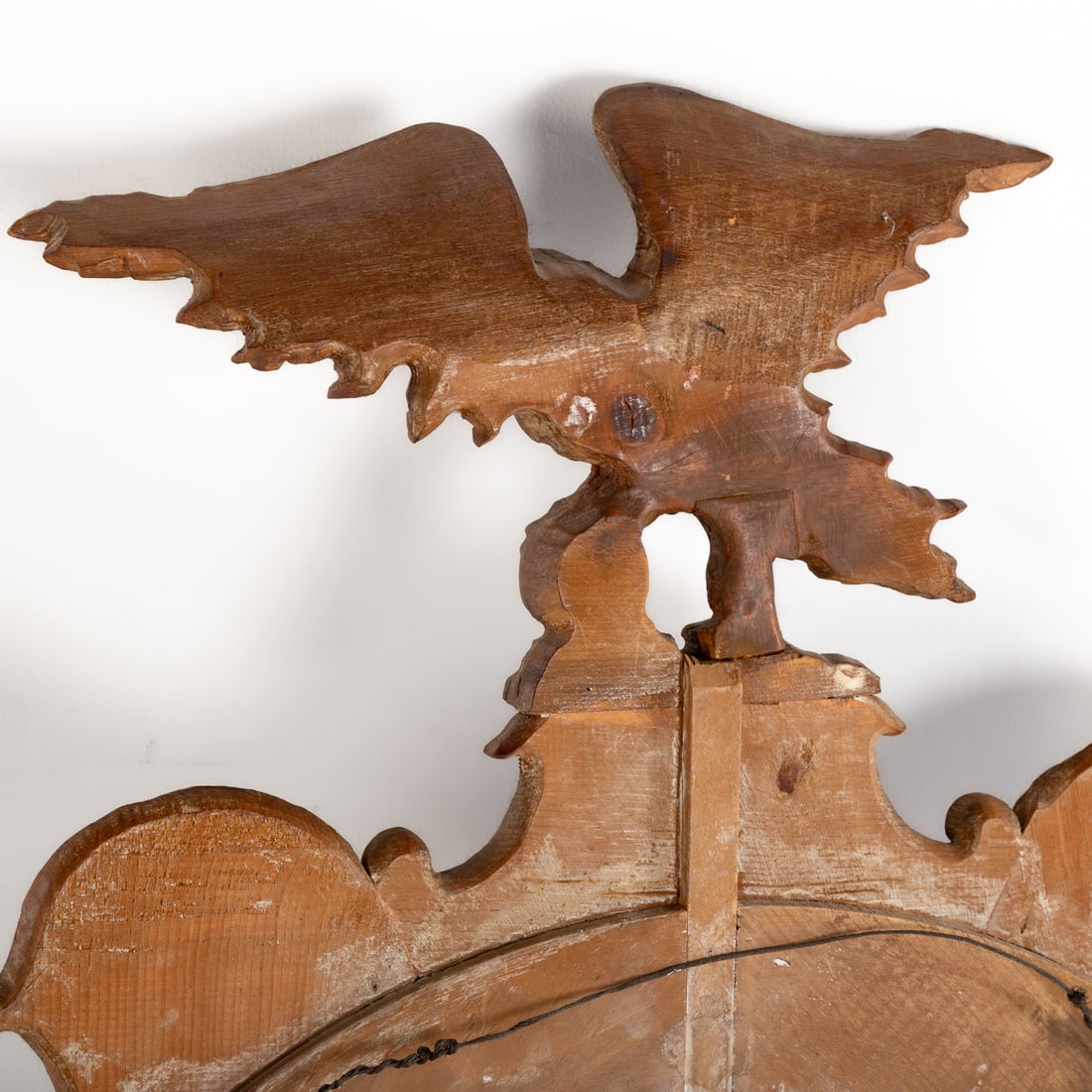 Federal Style Carved Eagle Mirror - 4