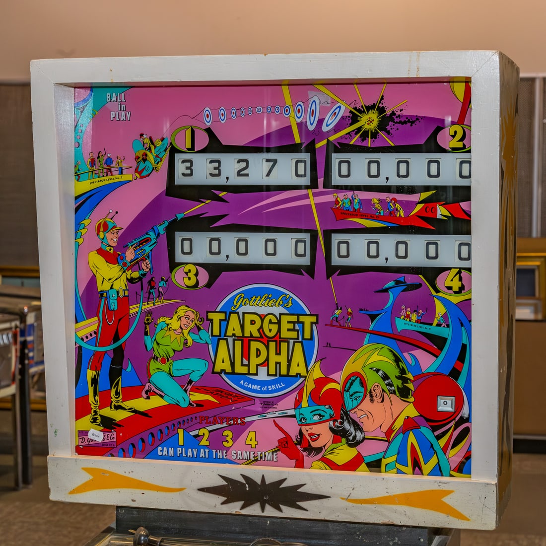 Gottlieb's "Target Alpha" Pinball Machine - 3