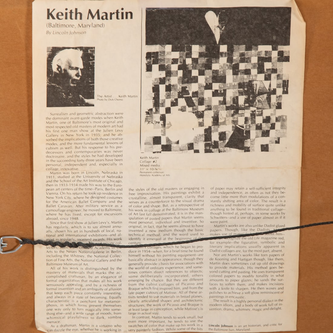 Keith Morrow Martin. Abstract (1968), graphite - 5