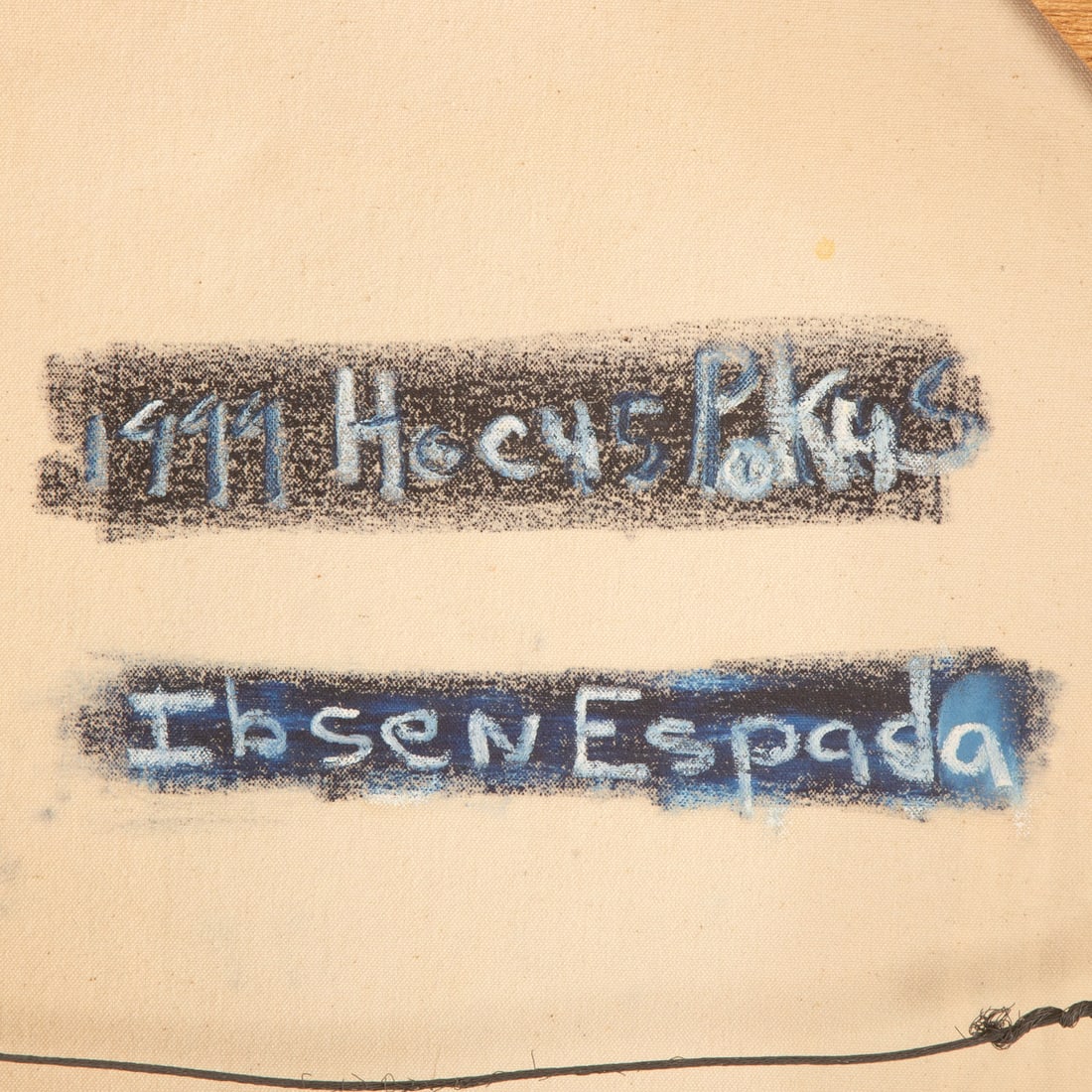 Ibsen Espada. "Hocus Pokus," tempera - 3