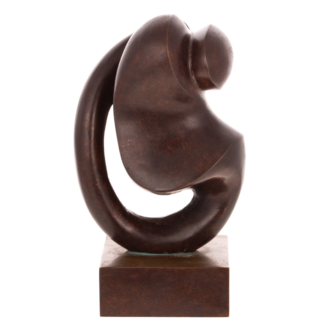 Maryon Kantaroff. Abstract, bronze sculpture (1 of 6)