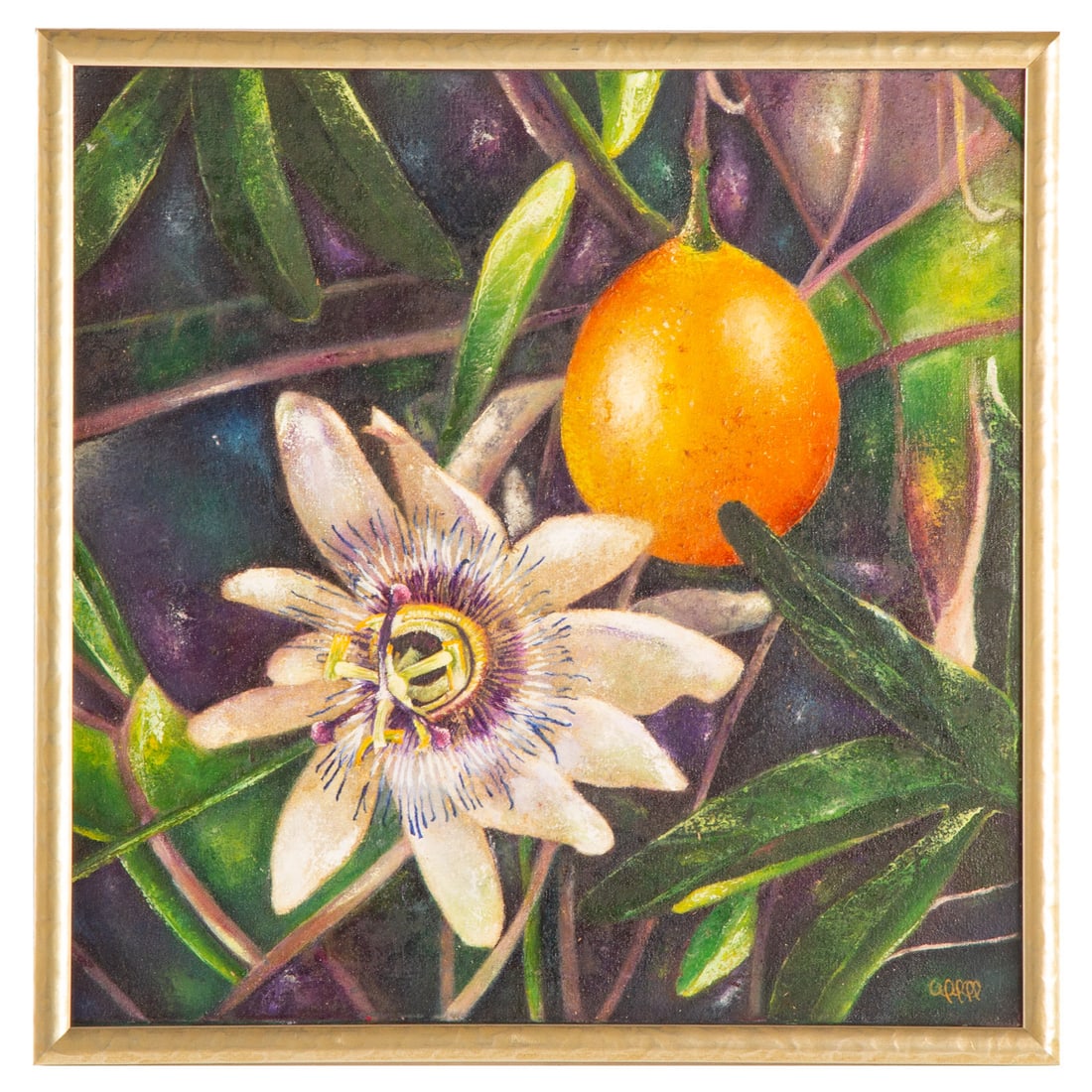 Margarita Aragan. "Granadillas," oil (1 of 4)