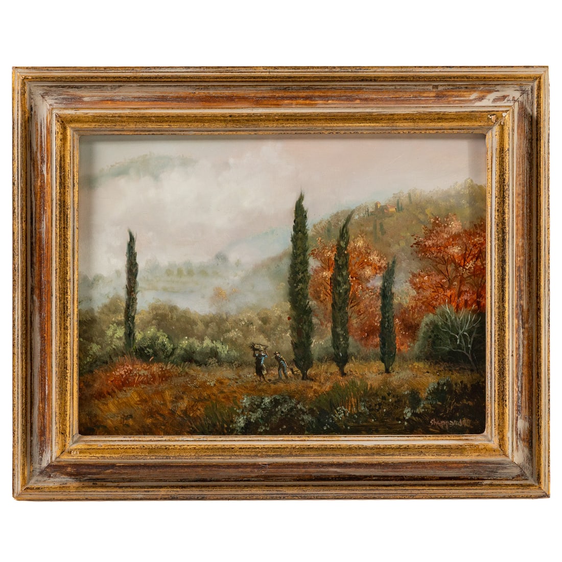 Joseph Sheppard. Tuscan Landscape, oil (1 of 4)