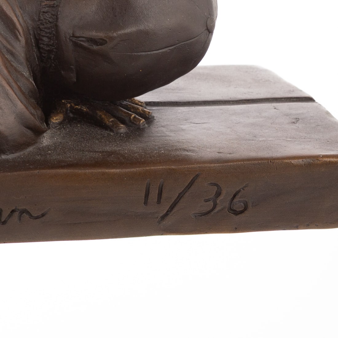 Robert Hogan. "Extra Innings," bronze - 3