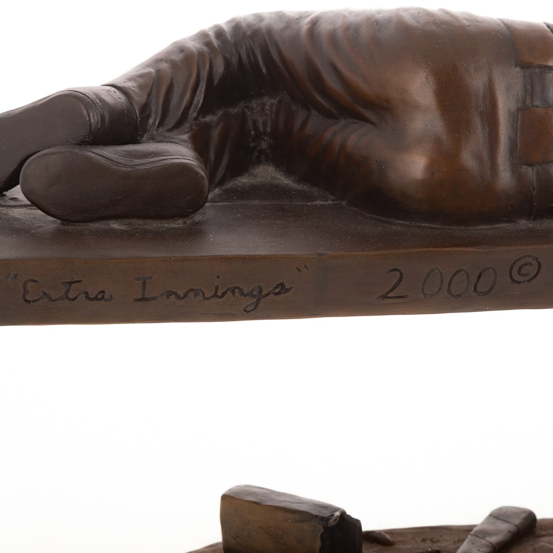 Robert Hogan. "Extra Innings," bronze - 5