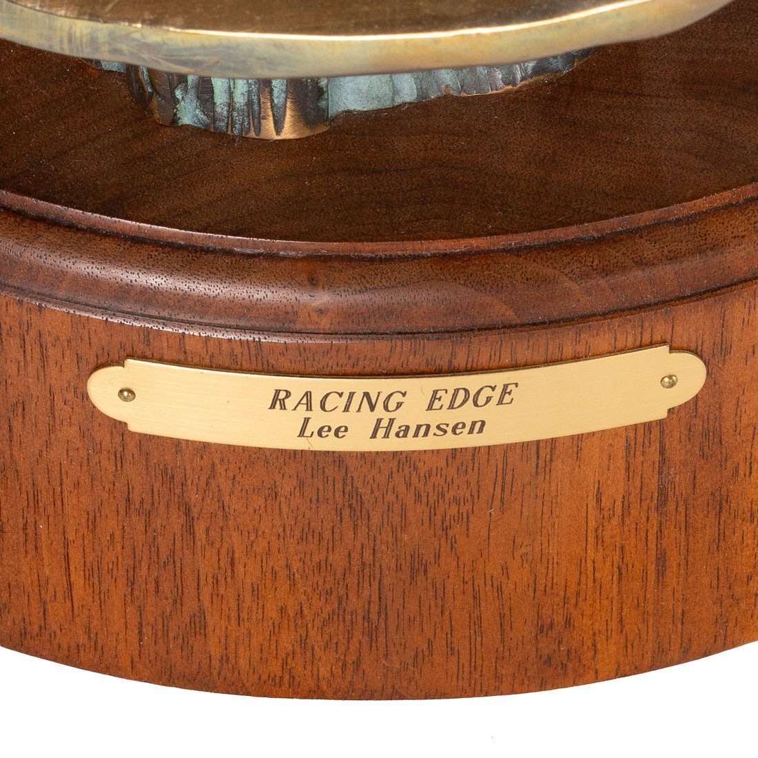 Lee Hansen. "Racing Edge," bronze - 4
