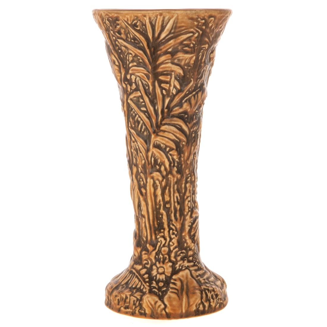 Weller ?Marvo Palm? Art Pottery Vase (1 of 4)