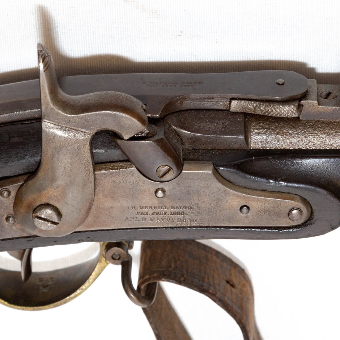 A Merrill Breechloading Percussion Rifle - 2