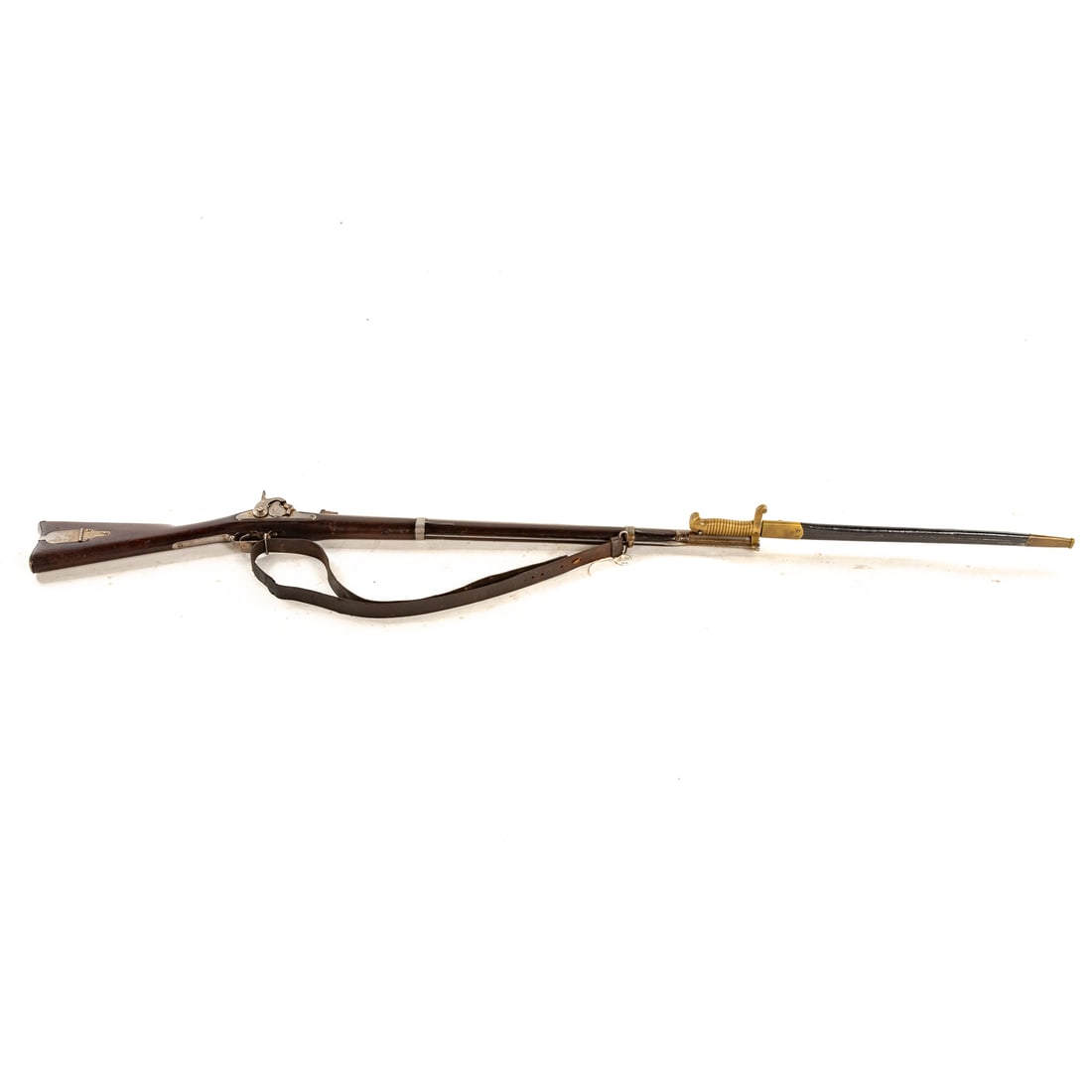 A Harper's Ferry Model 1855 Percussion Rifle (1 of 6)