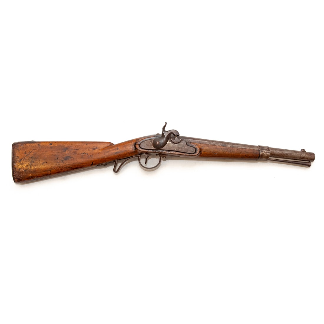 An Austrian Model 1845 Percussion Carbine Rifle (1 of 4)
