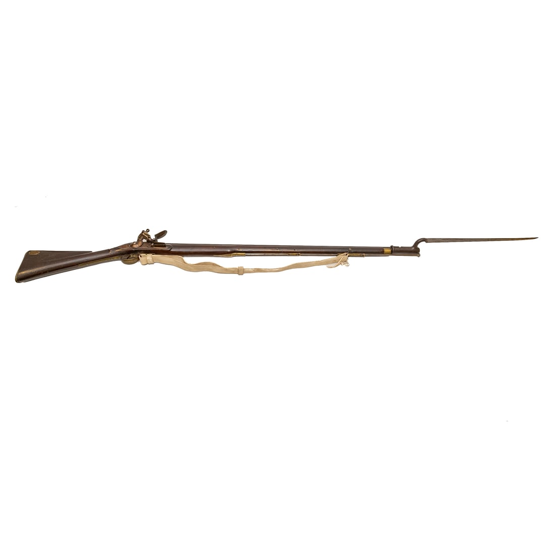 A British Brown Bess Flintlock Musket (1 of 6)