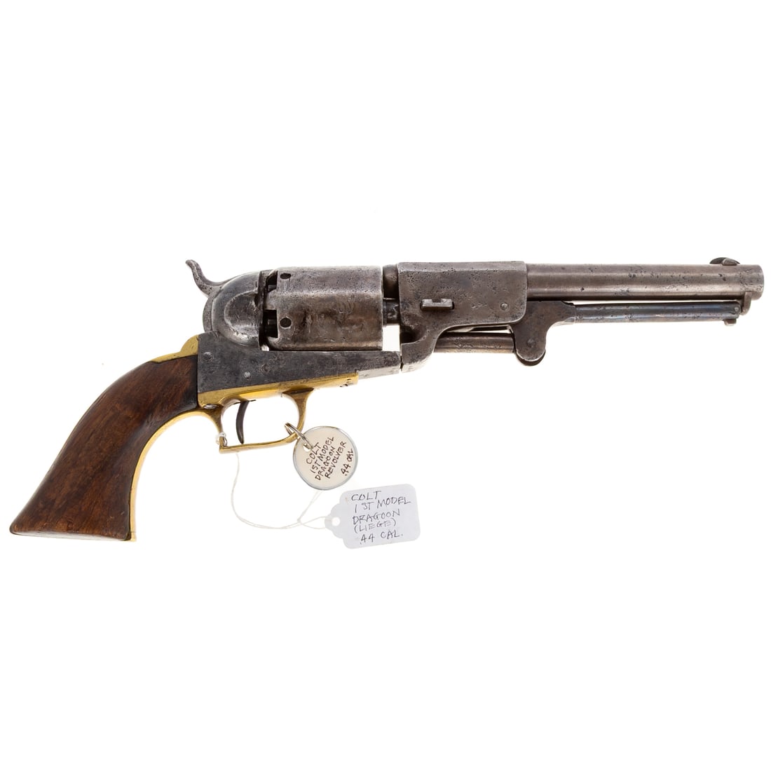 A Colt Model 1848 Percussion Dragoon Revolver (1 of 6)
