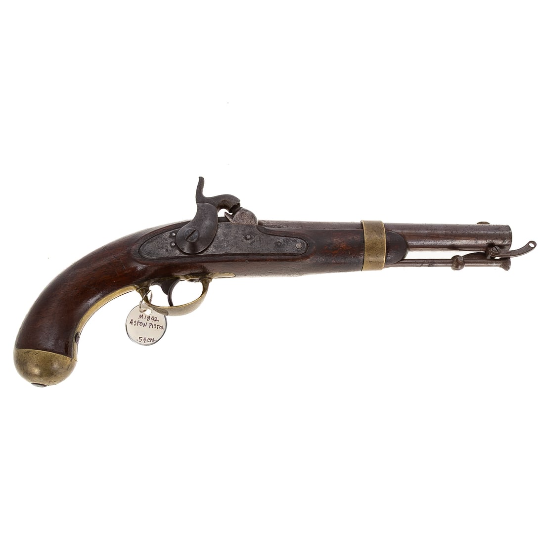 Aston & Co. Model 1842 Percussion Pistol (1 of 5)