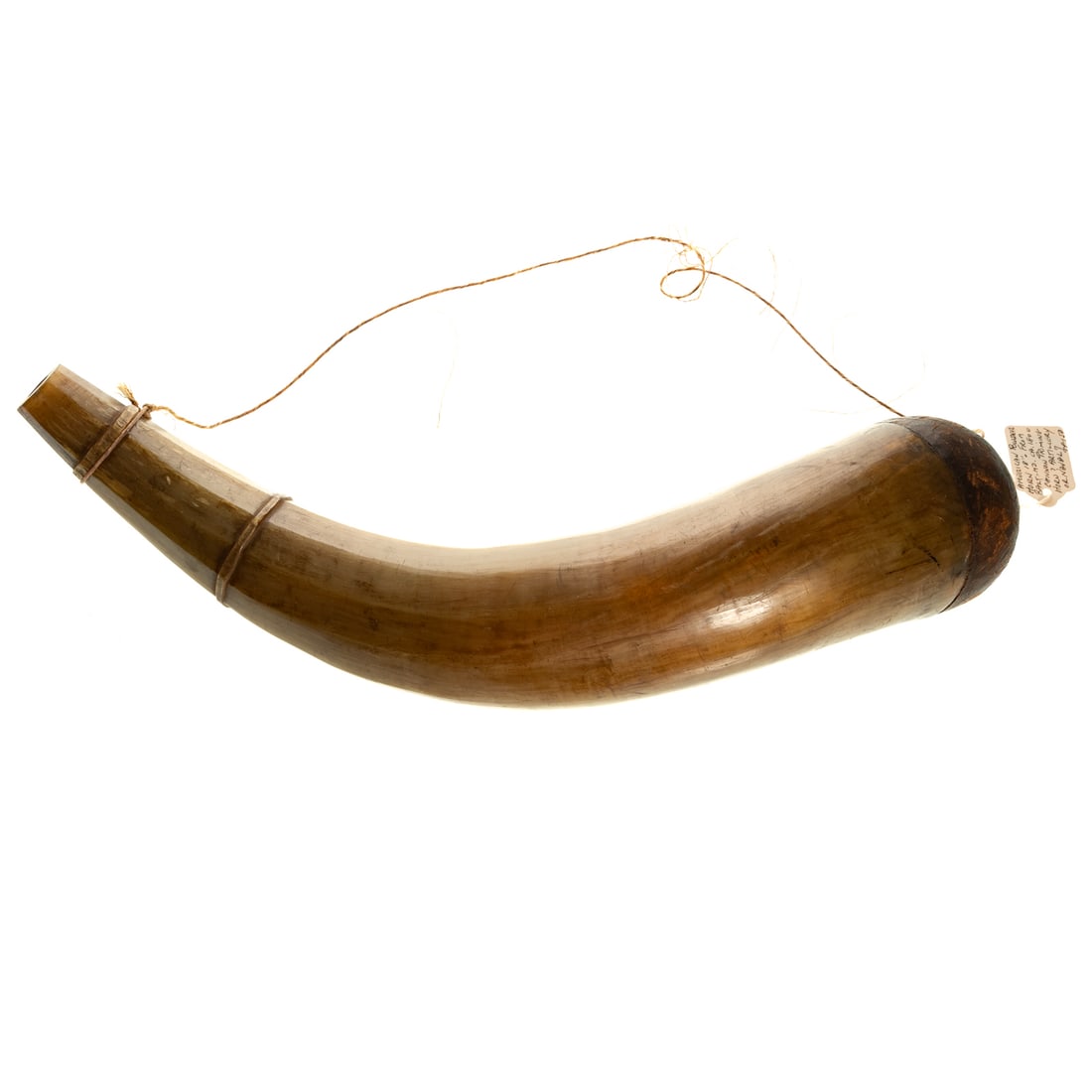 An American Artillery Powder Horn, 18th century (1 of 4)