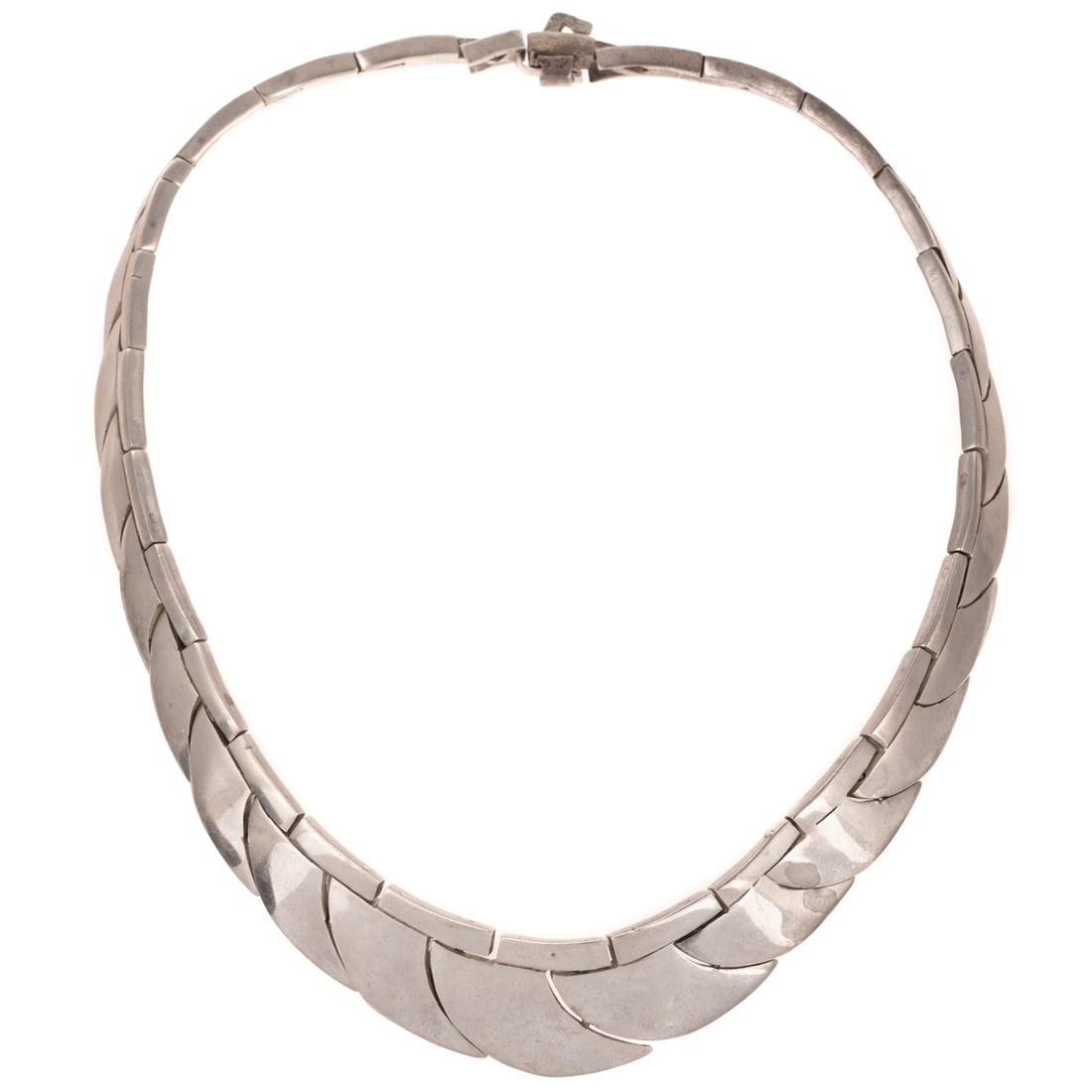 An Articulated Necklace in Sterling Silver (1 of 4)