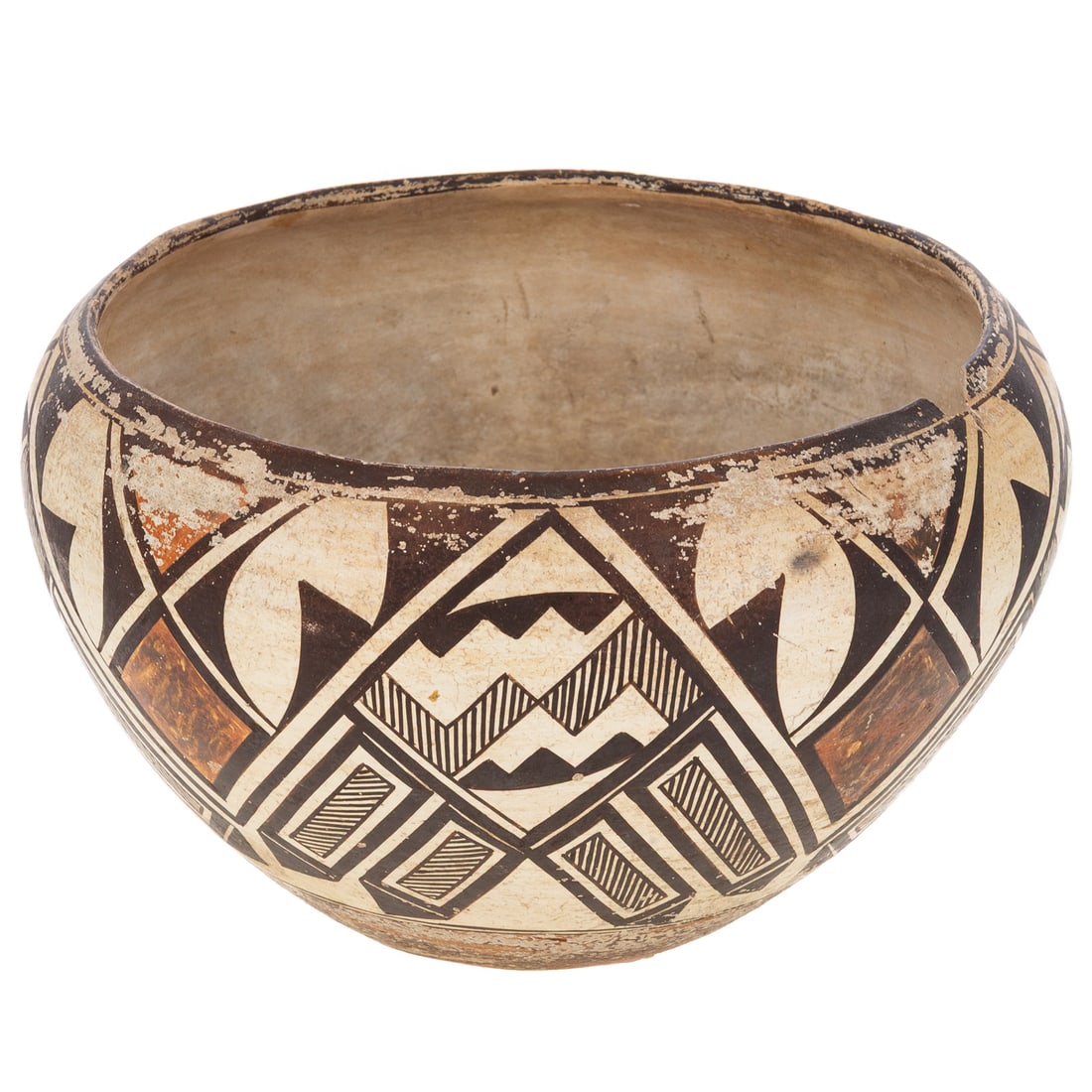 An Acoma Pueblo Polychrome Vase (1 of 5)