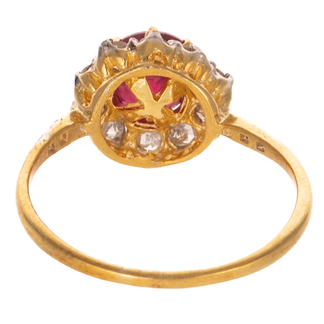 A Ruby & Diamond Ring - 4