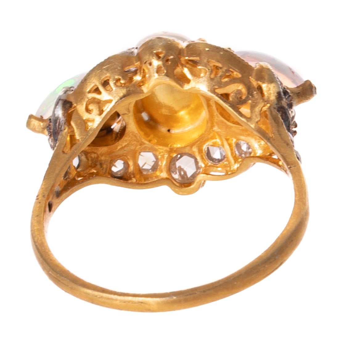 An Opal & Diamond Ring - 4