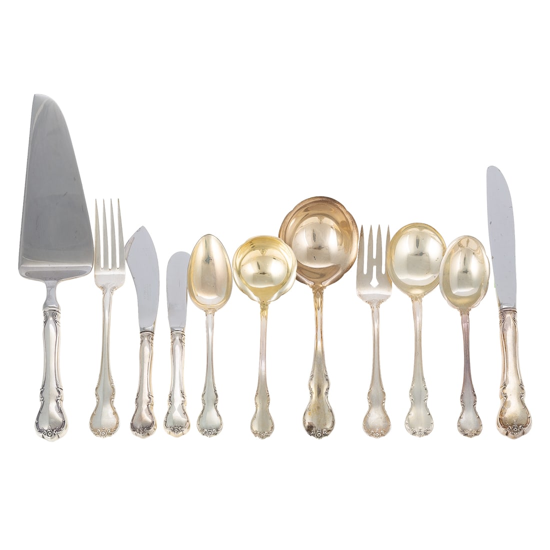 Towle Sterling "French Provincial" Flatware Service (1 of 7)